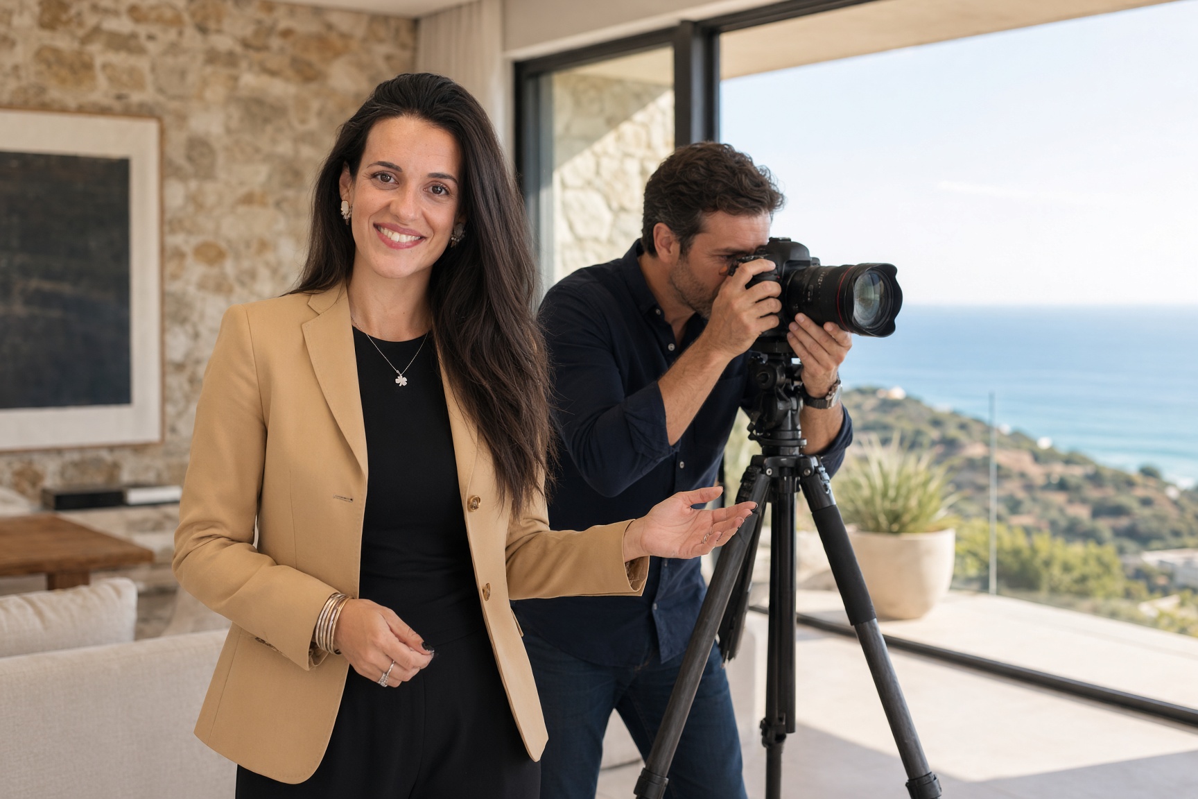 Cozinha fotografada para campanha editorial